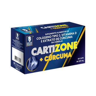 Cartizone+Curcuma Com 60 Cápsulas 500Mg