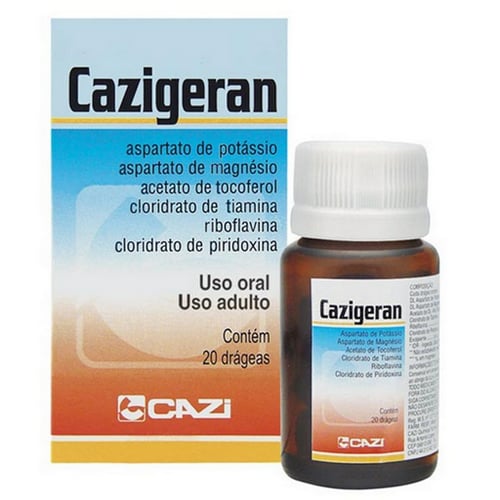 Imagem do produto Cazigeran - Com 20 Drágeas