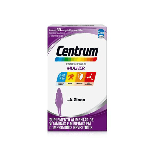 Centrum Essentials Mulher 30 Comprimidos Revestidos