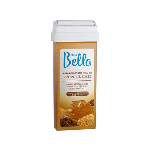 Cera Depilatória Roll-On Depil Bella Própolis e Mel 100g