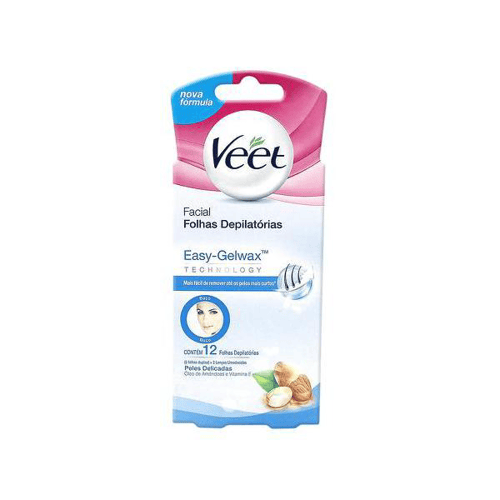 Cera - Facil Veet 12Folhas