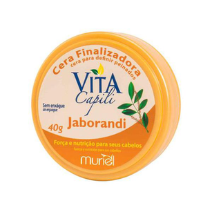 Cera Finalizadora Capilar Vita Capili Jaborandi Com 40G Muriel