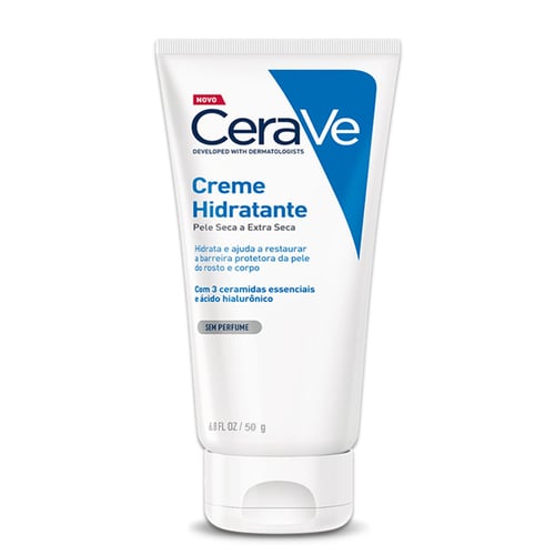 Imagem do produto Creme Hidratante Corporal Cerave Hidratação 24H E Textura Cremosa 50G