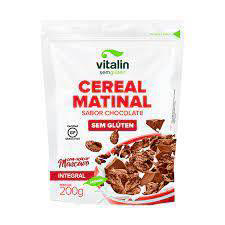 Imagem do produto Cereal Matinal Chocolate Integral Sem Glúten Vitalin 200G