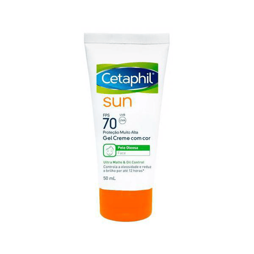 Cetaphil Sun Fps70 Com Cor Ultra Matte And Oil 50Ml