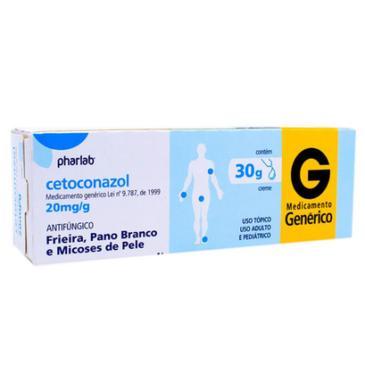 Cetoconazol - Creme 30 Pharlab Genérico