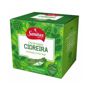 Chá Capim Cidreira Lifar Sanitas 11G