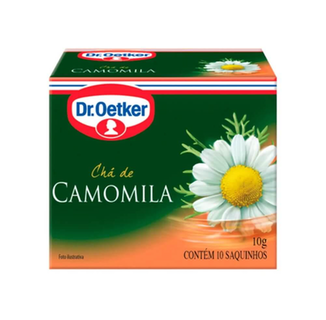 Chá Dr. Oetker Camomila Com 10 Sachês 10G