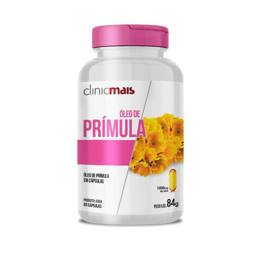 Chá Mais Óleo De Prímula 60 Cápsulas 1000Mg Chá Mais