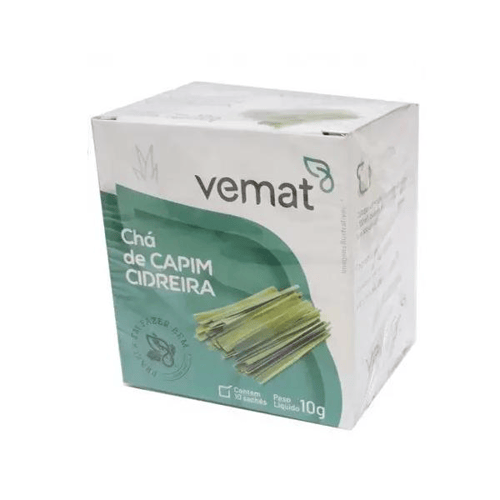 Chá Vemat - 10G Com 10 Erva Cidreira