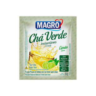 Imagem do produto Cha Verde Sabor Limao Zero Acucares 8G Magro