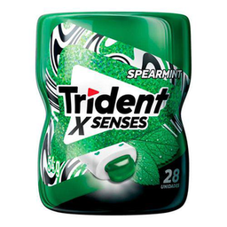 Imagem do produto Chiclete Trident Garrafa Sense Spearmint 28 Unidades