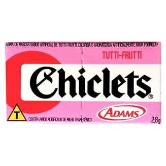 Chic Chiclets Tutti Fruti 28g