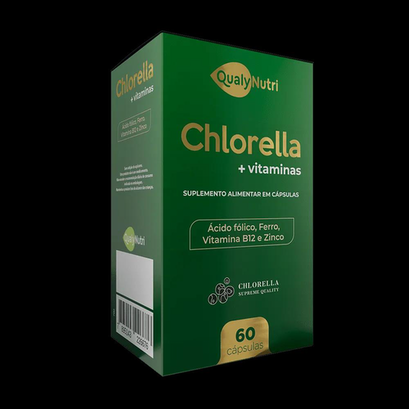 Chlorella 500Mg 60 Cápsulas Qualynutri