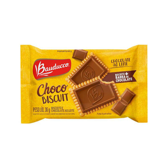 Choco Biscuit Bauducco 36Gr Ao Leite