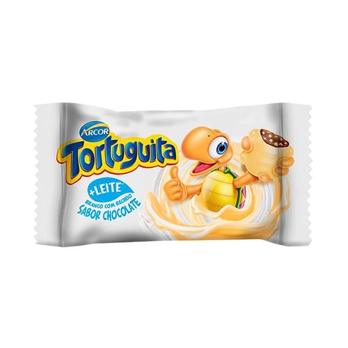 Chocolate Arcor Tortuguita Branco 15,5G