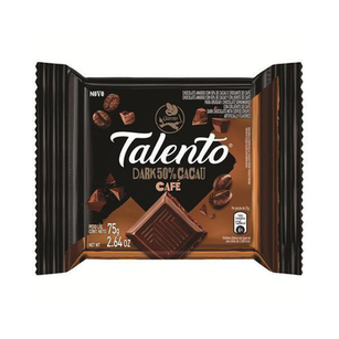 Imagem do produto Chocolate Garoto Talento Dark Café 75G