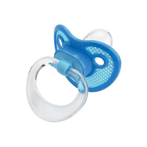 Imagem do produto Chupeta - Kuka Ventilada Azul Fase 2 C Bico Ortodôntico De Silicone Ref. 2546