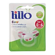 Chupeta - Lillo Funny 661450 N1 Silicone Ortodontico Lilas