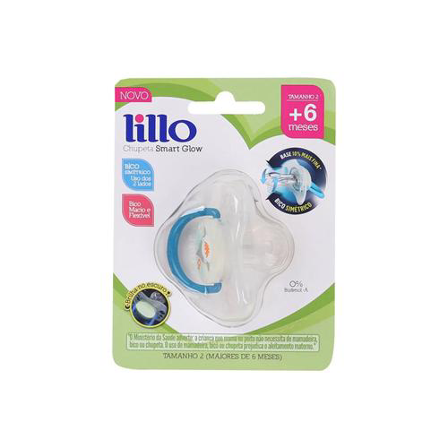 Chupeta Lillo Little Friends Glow Simetrica Silicone