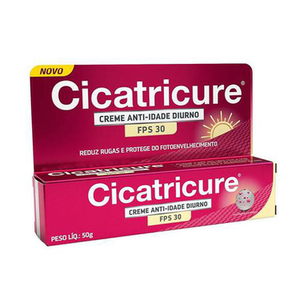 Creme Cicatricure Gel Antissinais Diurno FPS 30 Reduz Rugas Profundas E Perda De Firmeza 50G