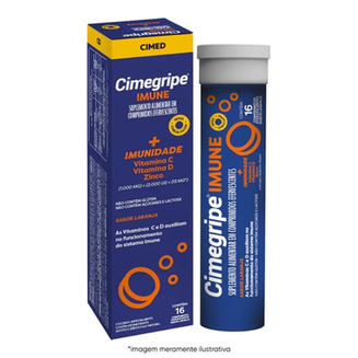 Imagem do produto Cimegripe Muc 10 Comprimidos Efervescentes