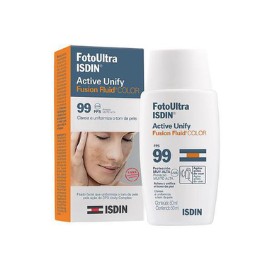 Clareador Facial Isdin Fotoultra Active Unify Color Fps99 50Ml