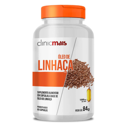 Imagem do produto Clinicmais Óleo De Linhaça 60 Cáps 84G Chá Mais