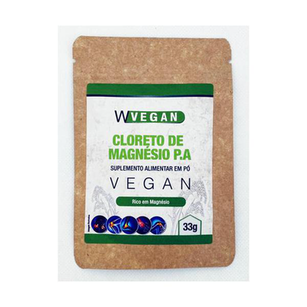 Cloreto De Magnésio Hexahidratado Pa 1 Sache De 33G Wvegan Vegano Moriale Odt