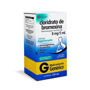 Cloridrato Bromexina Xarope Adulto 120Ml - Globo Genérico