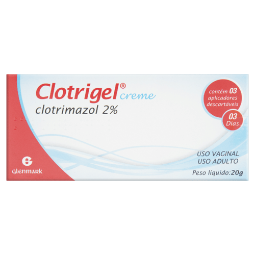 Clotrigel - Creme Vaginal 20G+3Aplic