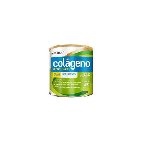 Colágeno Hidrolisado 2Em1 Uva Verde 250G Maxinutri