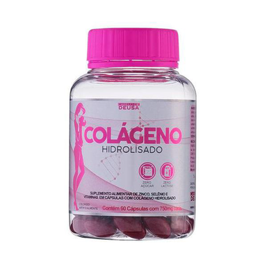 Imagem do produto Colágeno Hidrolisado 60 Capsulas Cabelo De Deusa