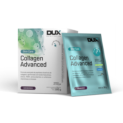 Colágeno Hidrolisado Dux Nutrition Collagen Advanced Darkberries Sachê 18G 18G