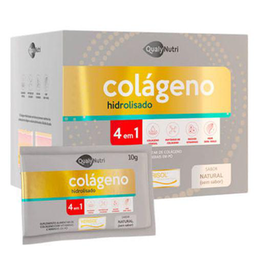 Colágeno Hidrolisado Verisol Natural Qualy Nutri Com 30 Sachês