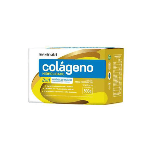 Colageno Manga Com Maracuja Sachê 300G