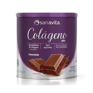 Colágeno Skin Chocolate 300G Sanavita