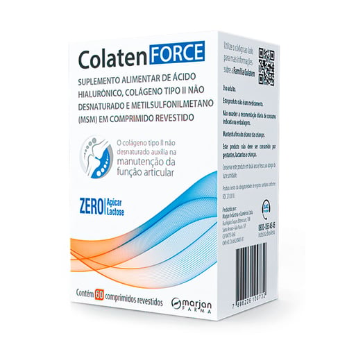 Imagem do produto Colaten Force 60 Comprimidos Revestidos