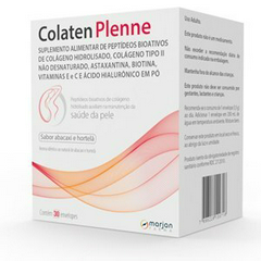 Imagem do produto Colágeno Colaten Plenne Sabor Abacaxi E Hortelã 30 Sachês