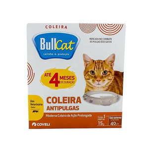 Coleira Antipulgas Bullcat Para Gatos