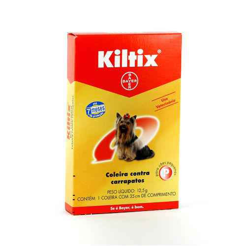 Coleira Kiltix Contra Carrapatos Para Cães