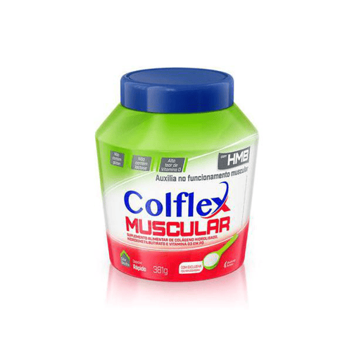 Colflex Muscular - Colágeno Hidrolisado Em Pó 381G