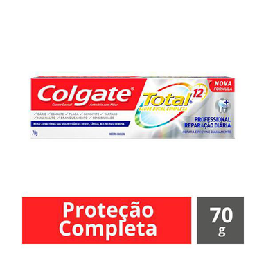 Colgate Creme Dental Total 12 Reparacao Diaria 70G