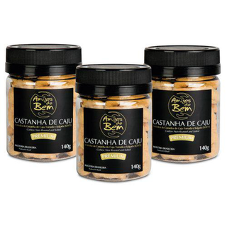 Combo 3 Castanha De Caju Premium 140G