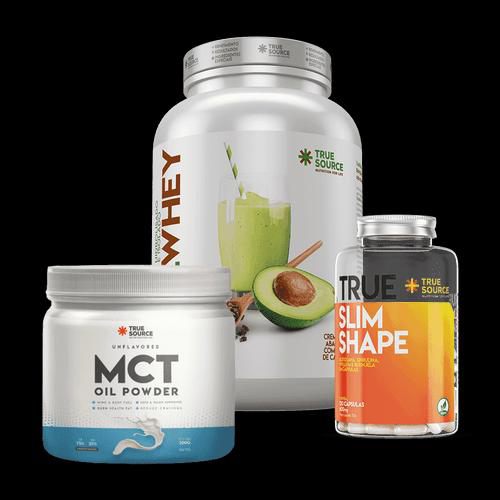 Combo Perda De Peso True Whey Abacate Nibs De Cacau