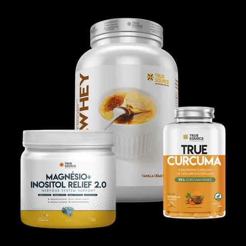 Combo Vida Saudável 1 True Whey Creme Brulée