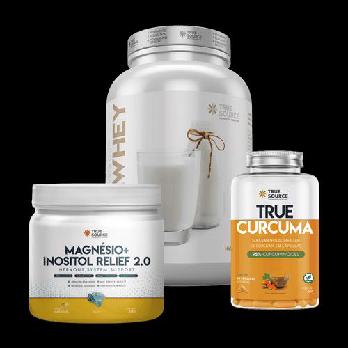 Imagem do produto Combo Vida Saudável 1 True Whey Natural