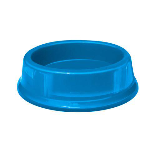 comedouro para gatos plástico furação pet azul 200ml