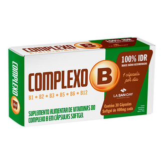 Complexo B Lasanday Com 30 Capsulas