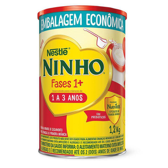 Composto Lácteo Ninho Fases 1+ Com Prébio 1+Fases 1,2 Kg Nestlé